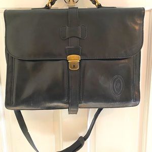 I Ponti Italian Leather Briefcase